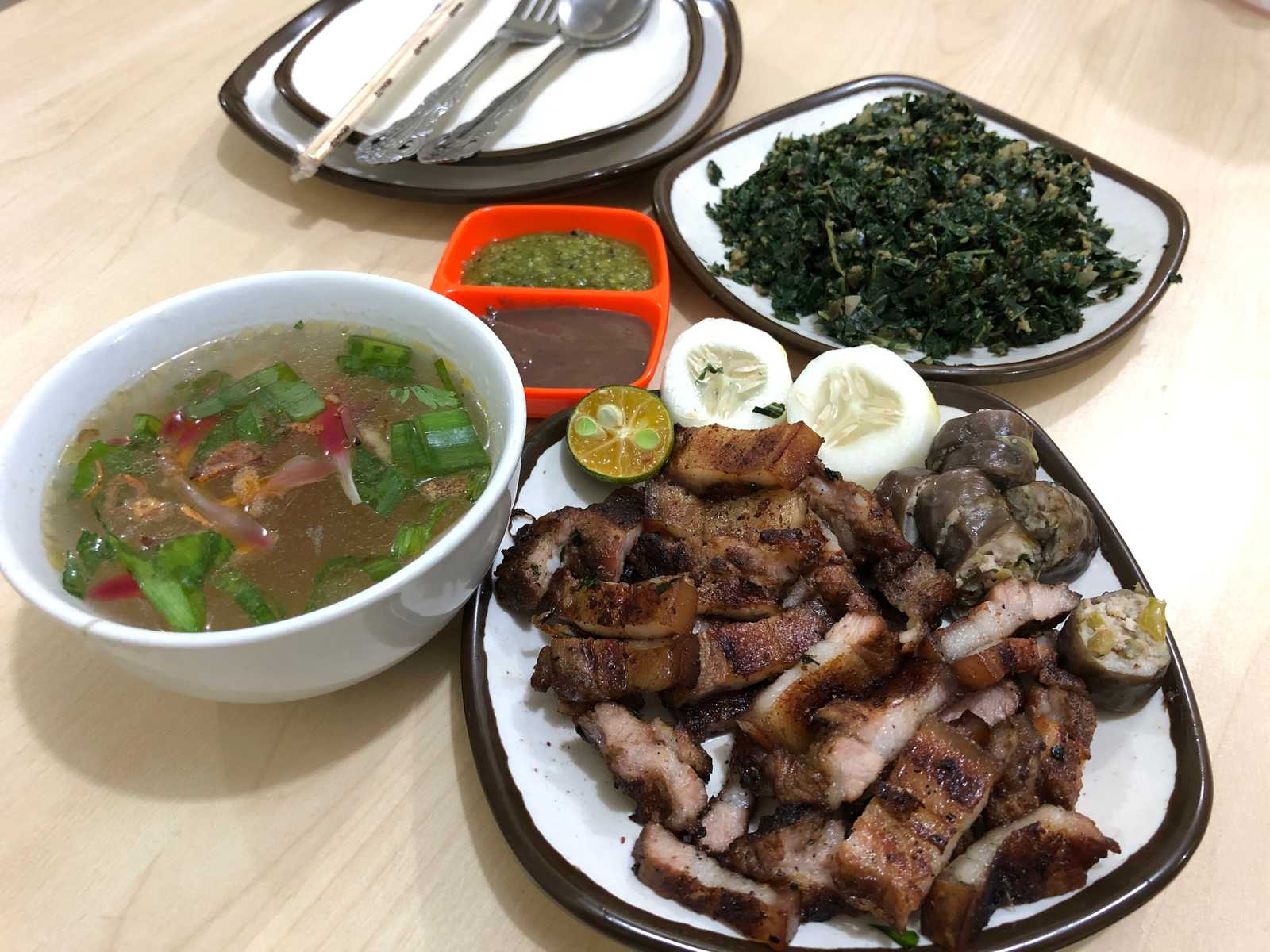 Menu BPK Lopiga Bremaha Babi Panggang Karo  Batam BPK 